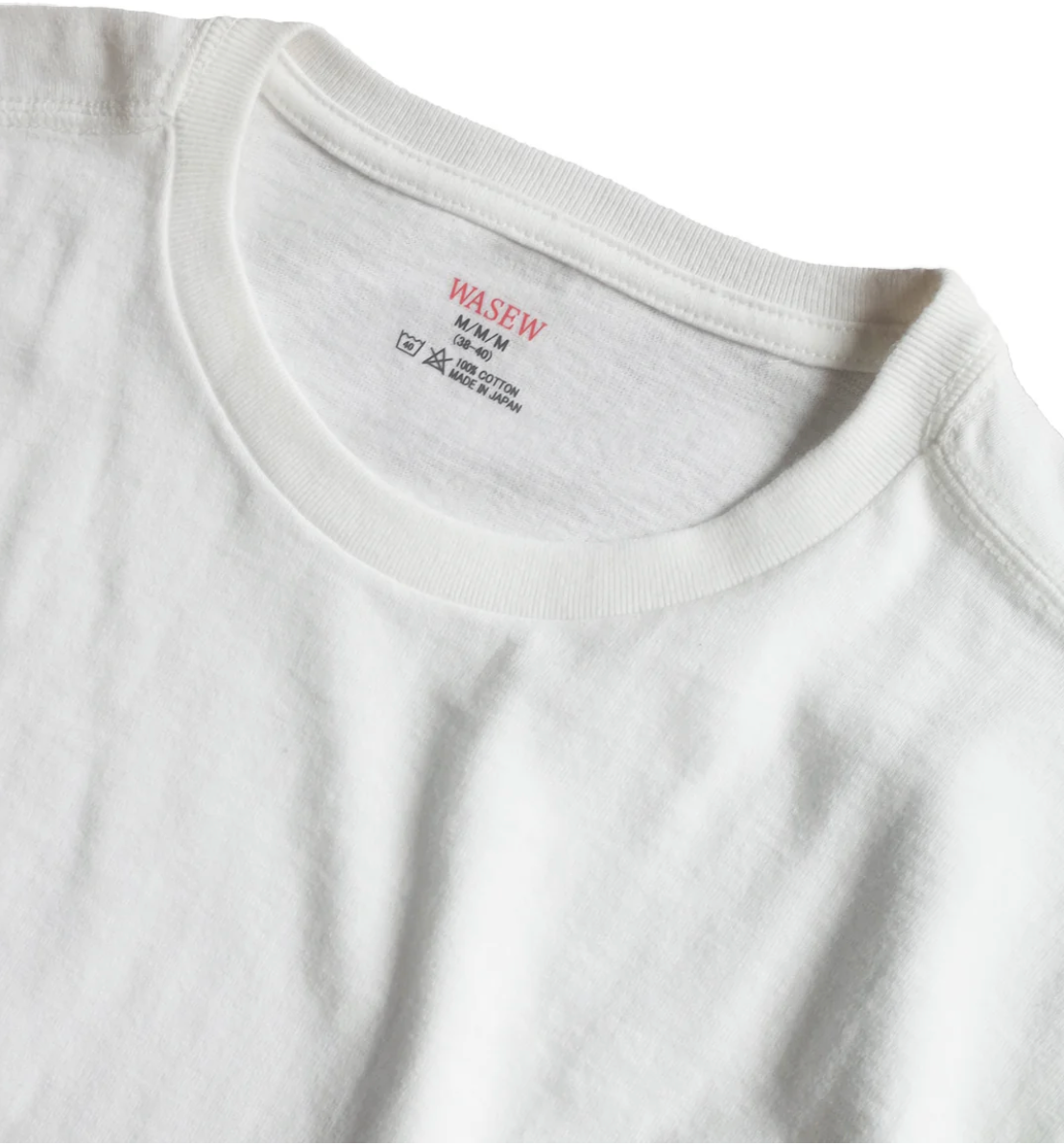 WASEW / CREW NECK S/S PACK TEE