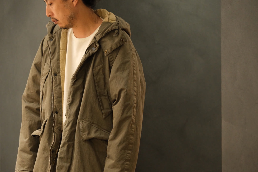 Massimo osti studio / CO/NY JACKET / OW MEDIUM JK IN GABARDINE / WALNUT
