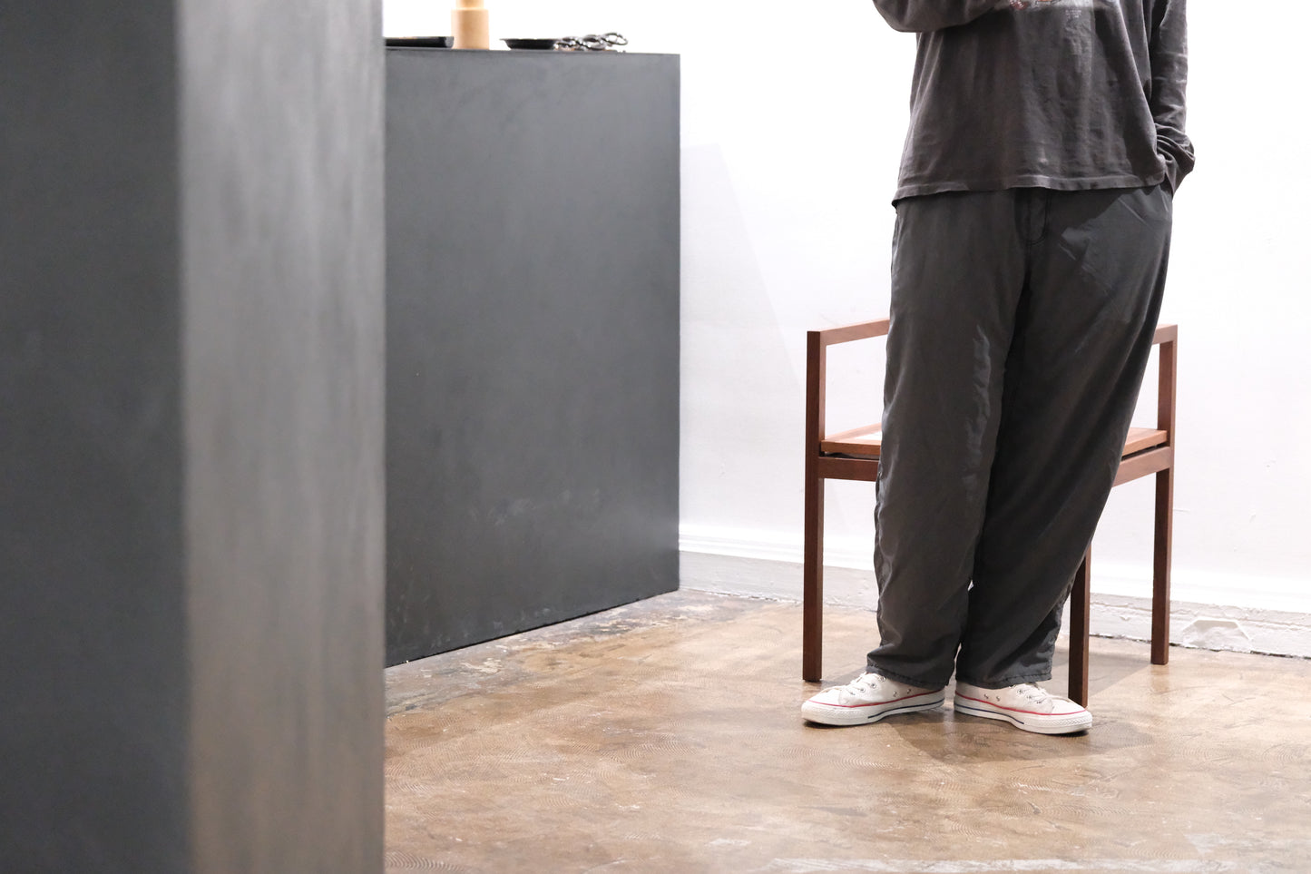 STONEMASTER / SM LINED ALPHA PANT / BLUEGRAY ・CHARCOAL