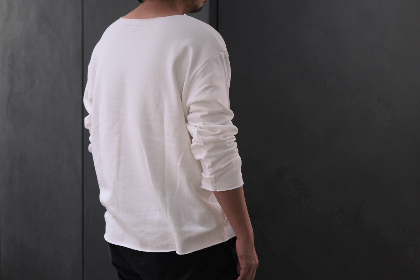 BAA COSTUME MFG. "SWEDISH MIL SWEAT SHIRTS" White