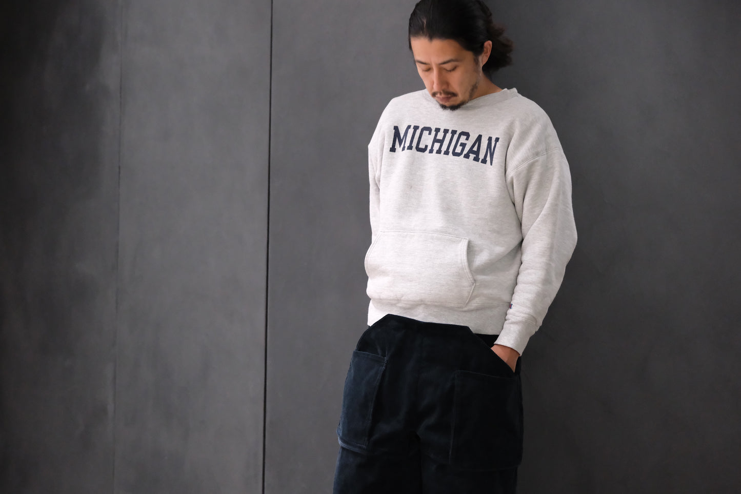 Senelier / Toolbox cropped corduroy pants / SE-PA-10-0123 / BEIGE