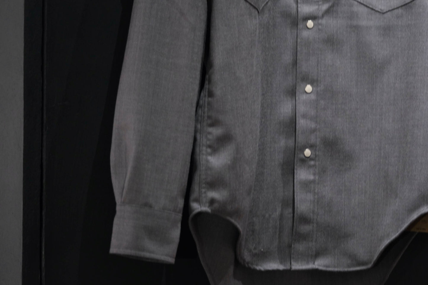 2026AW受注商品/COHERENCE/ABIQUIU/ROVER WOOL TWILL/GREY NAILHEAD