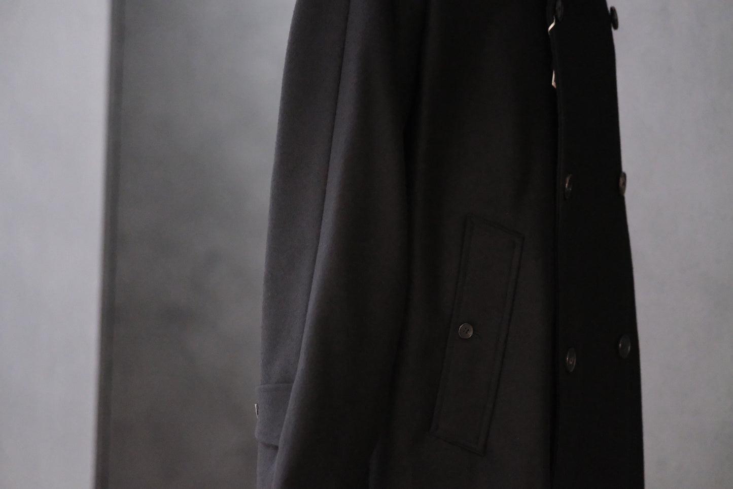 COHÉRENCE/Mod.FOUFOU Ⅱ/MELTON JERSEY / CAMEL.BLACK