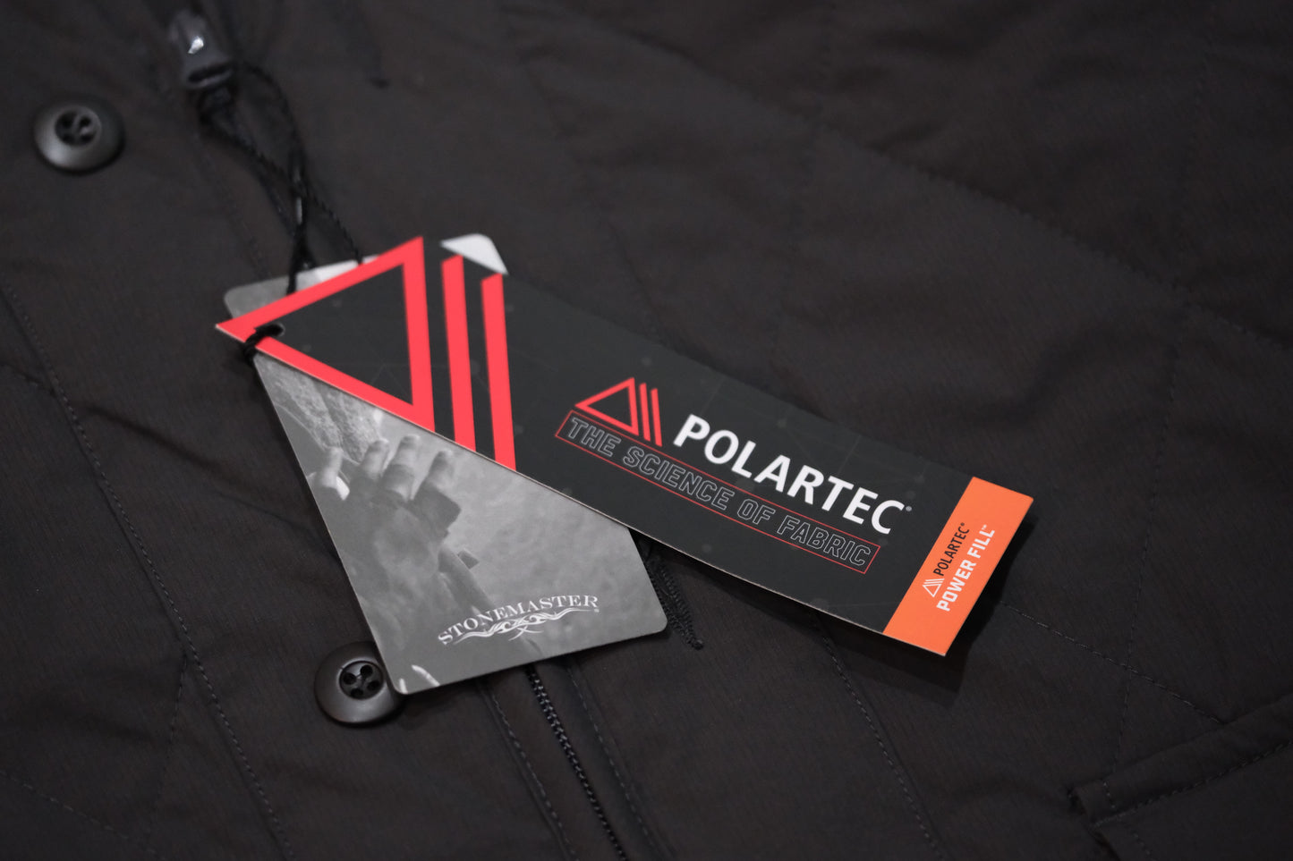 STONE MASTER/SM BONDING JACKET POLARTEC® Power Fill™(CHARCOAL)