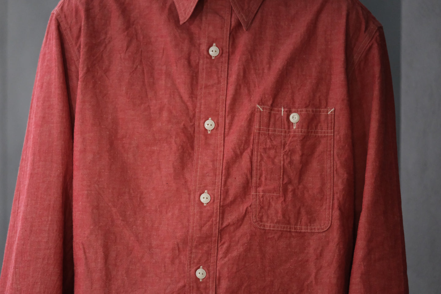WASEW / WORKING FIELD SHIRT (RED)