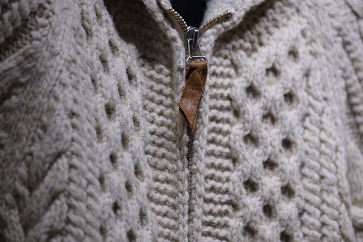 Slopeslow / Jamieson’s Shetland wool/Hand Knitting Cowichan sweater