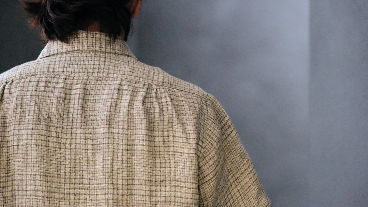 WASEW / RIP WORK SHIRT(CHOCOMINT)