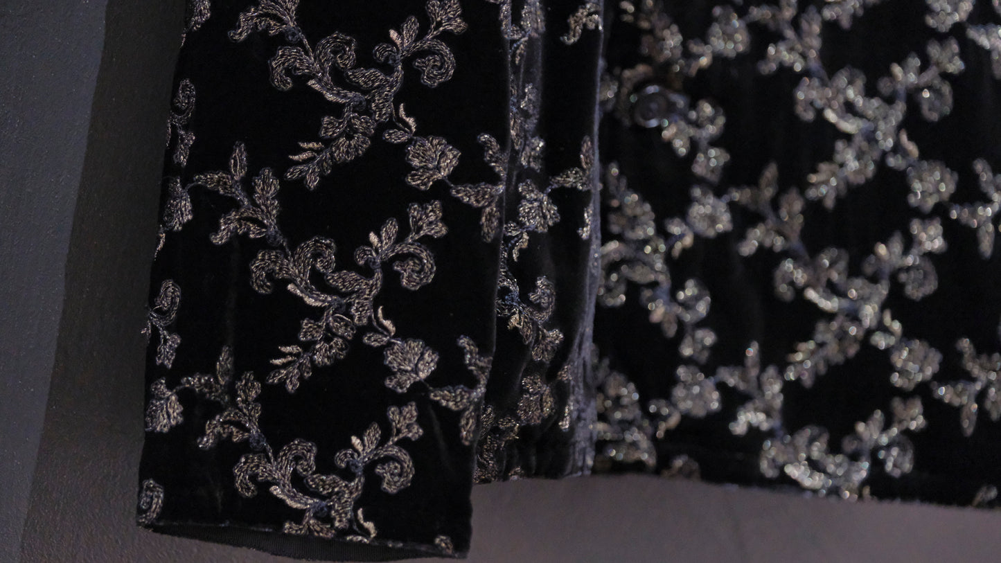 HEUGN/SHIRT120 "Jonas" French Velvet Blouson