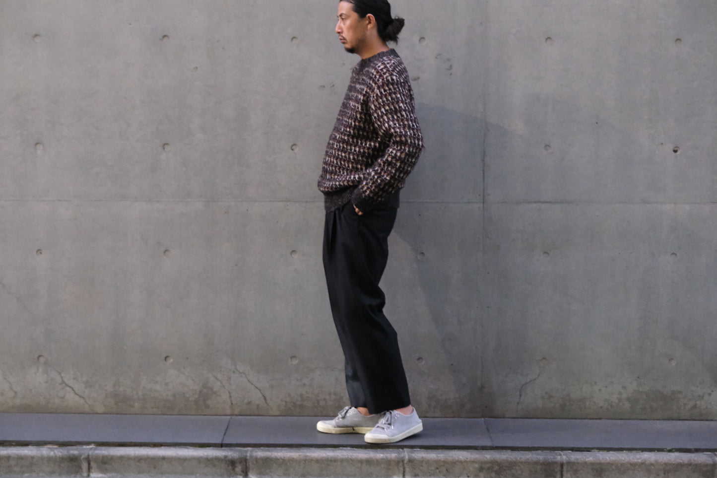 HEUGN/KNITWEAR016 Brendan Mix Knit