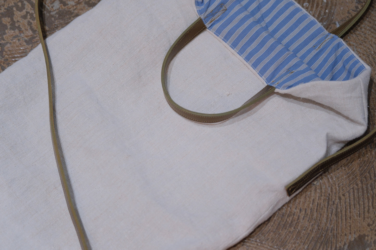 Chez VIDALENC × Marlène Coudeville / BAG GIPSY S / ANCIENT LINEN NATURAL