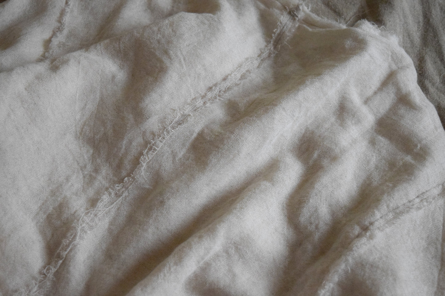 【受注商品】wright./Reversible gauze shirt