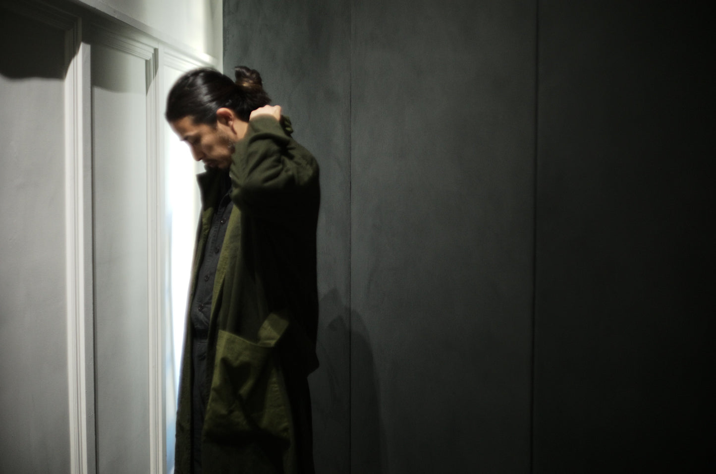 Chez Vidalenc/COAT TRENCH/WOOL MAR MIX