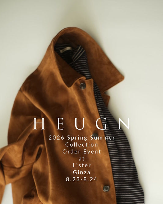 HEUGN/2026 SPRING SUMMER ORDER EVENT