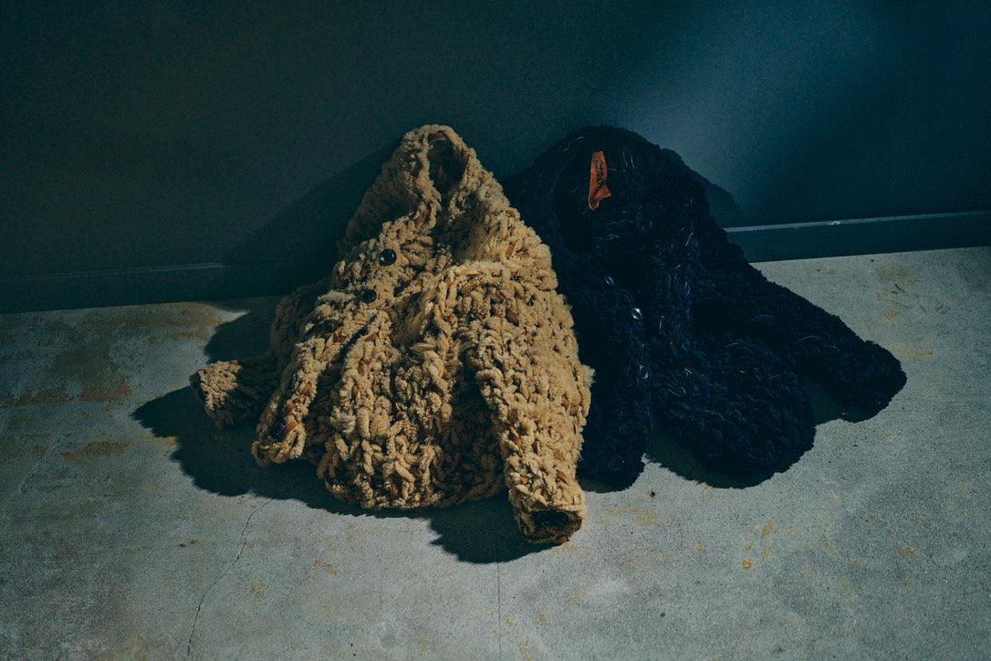 GOOD KARMA DEVELOPMENT / MOUTON CARDIGAN " CHARLIE "