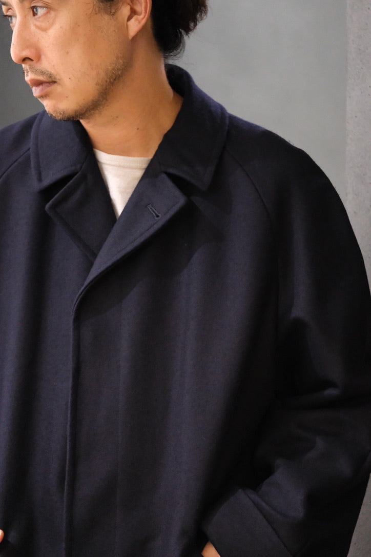 COHÉRENCE/Mod.CORB/MELTON JERSEY / D.BLUE