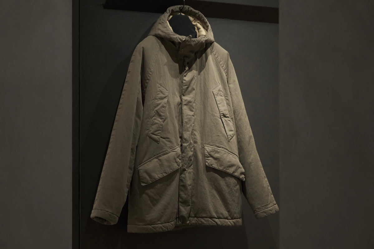 Massimo osti studio / CO/NY JACKET / OW MEDIUM JK IN GABARDINE / WALNUT