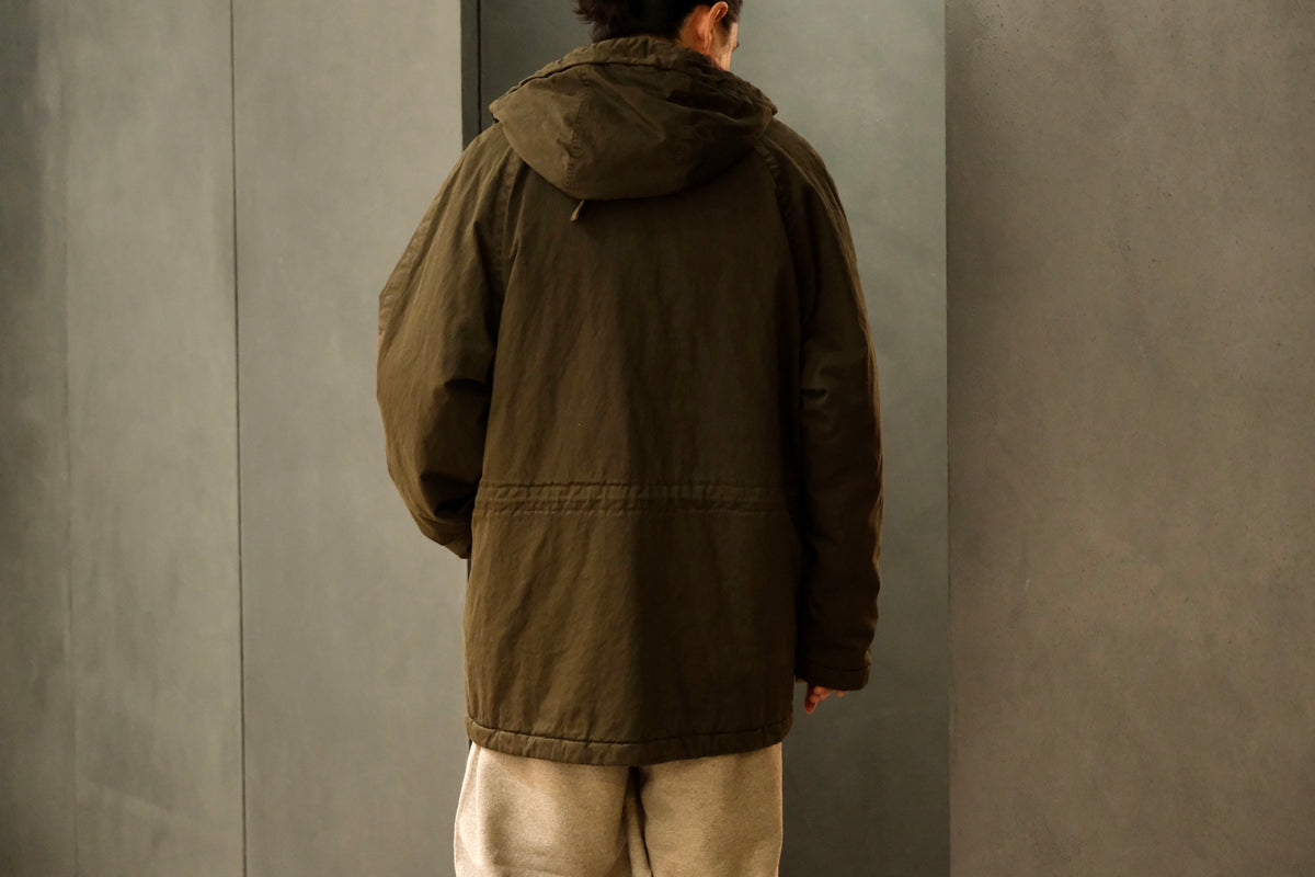 Massimo osti studio / CO/NY JACKET / OW MEDIUM JK IN GABARDINE / TURKISH COFFEE