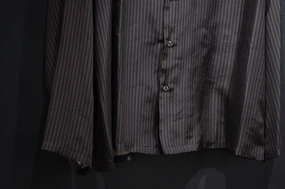 HEUGN/SHIRT151/Ellis Silk print London Stripe