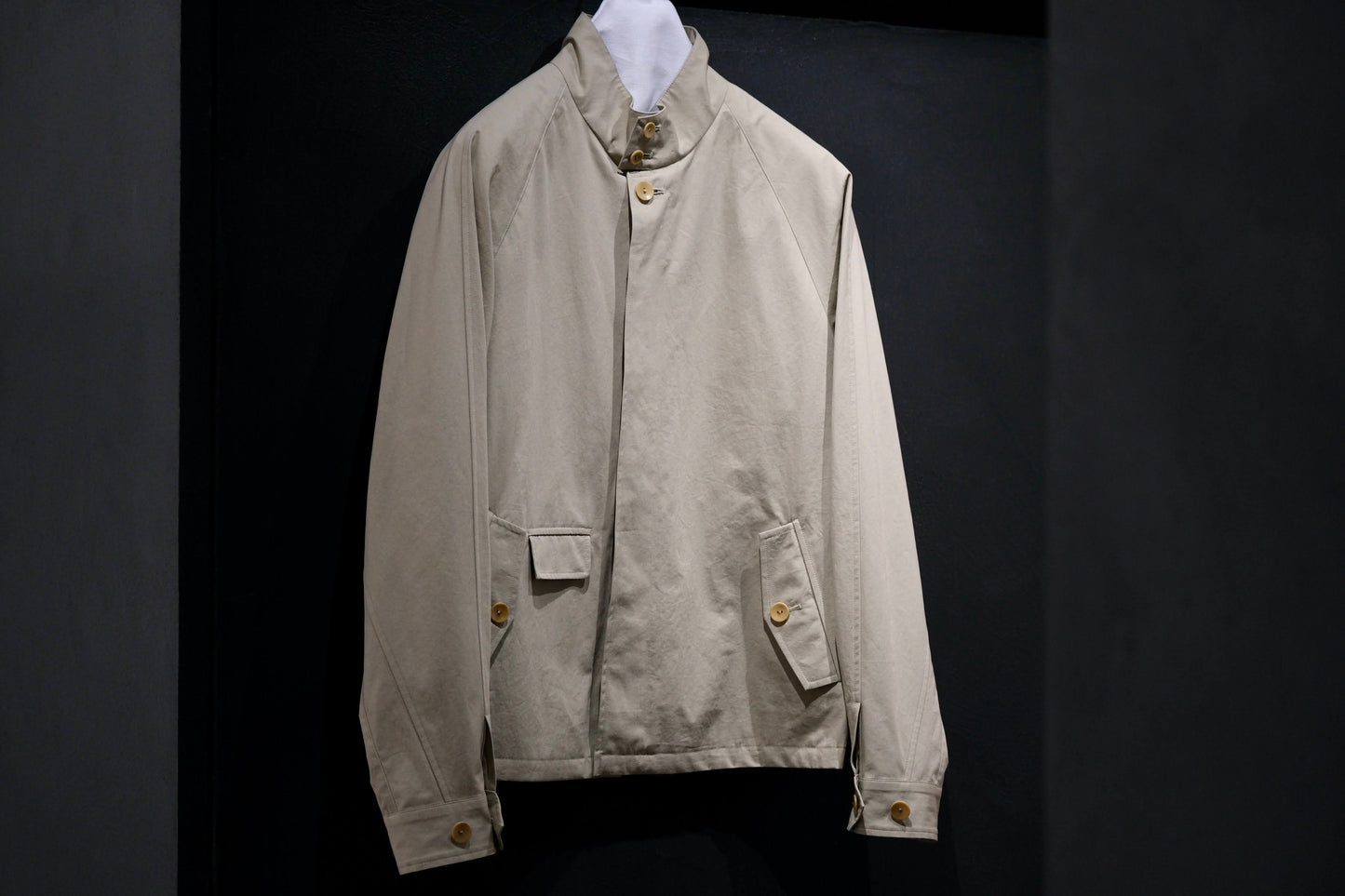 COHERENCE/GIANNI/COHÉRENCE WEATHER RESISTANT COTTON LIGHT/BEIGE