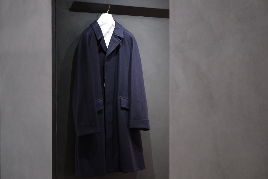 COHÉRENCE/Mod.CORB/MELTON JERSEY / D.BLUE