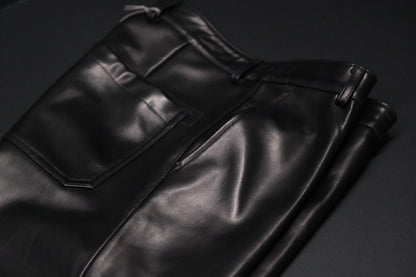 HEUGN/TROUSRE123/Cedric LEATHER　slacks