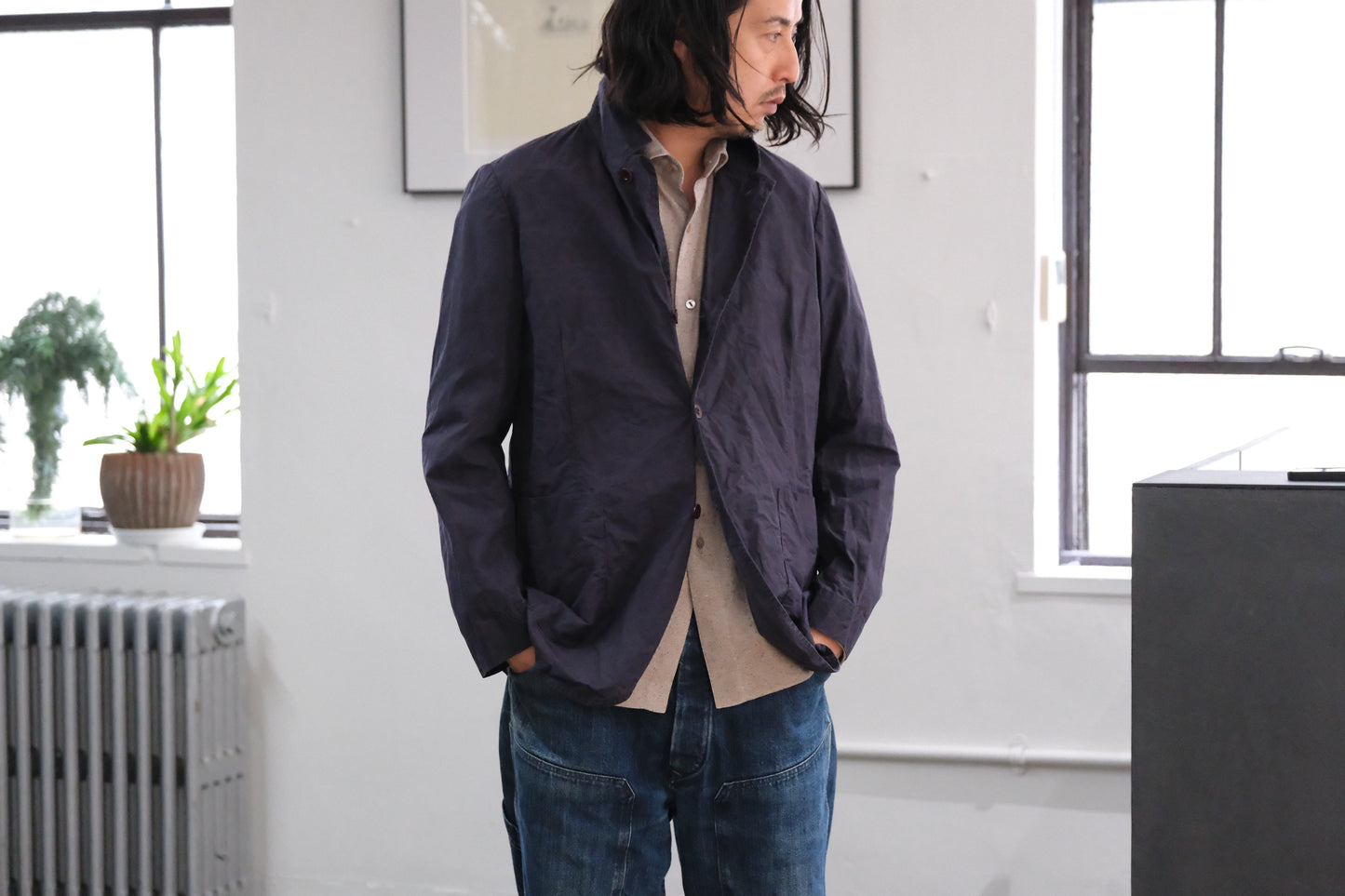 Chez VIDALENC / JACKET P3 / COTTON SAILOR