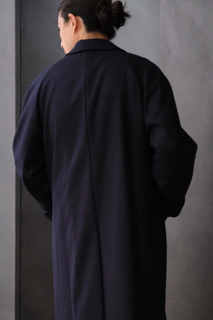 COHÉRENCE/Mod.CORB/MELTON JERSEY / D.BLUE