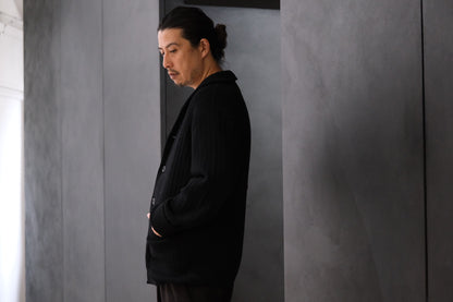 SLOPE SLOW/coverall JK/HT Shetland wool RIB