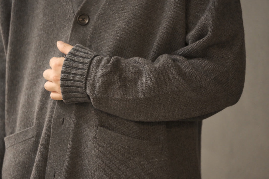 HEUGN/KNITWEAR005/Clark Cashmere knit MIX
