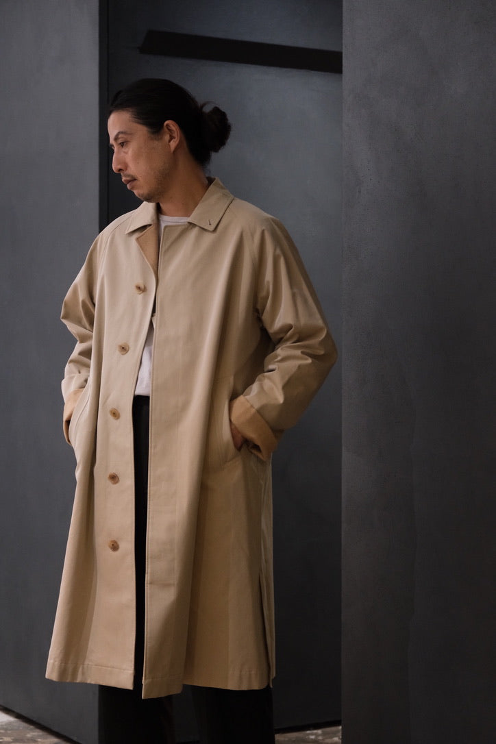 COHERENCE/RUIZ/COHÉRENCE Gabardine/BEIGE / cashmere lining