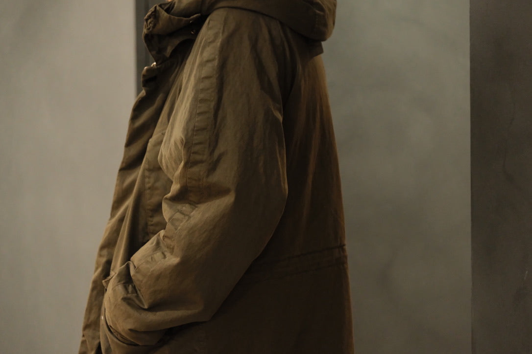 Massimo osti studio / CO/NY JACKET / OW MEDIUM JK IN GABARDINE / TURKISH COFFEE