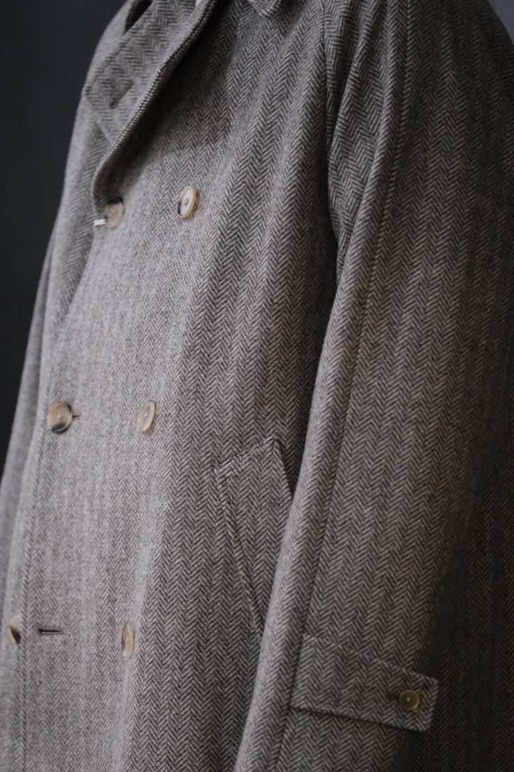COHERENCE/FOUFOU Ⅱ/CHEVRON TWEED JERSEY/L.BEIGE