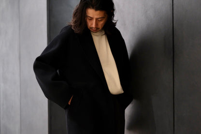 POSTELEGANT/ WOOL REVER SHORT COAT