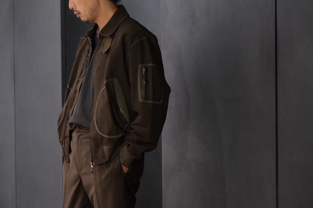 Massimo osti studio / ZIP HARRINGTON / OW MEDIUM JK IN TRM 3D