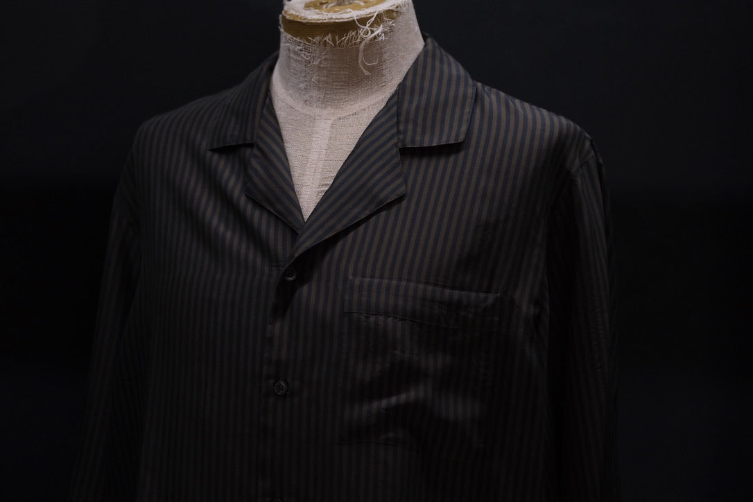 HEUGN/SHIRT151/Ellis Silk print London Stripe