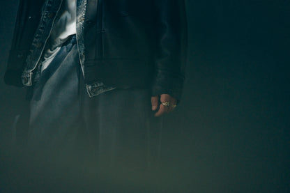 GOODKARMA DEVELOPMENT / Leather Blouse”DAVE”  DEERSKIN / (Black)