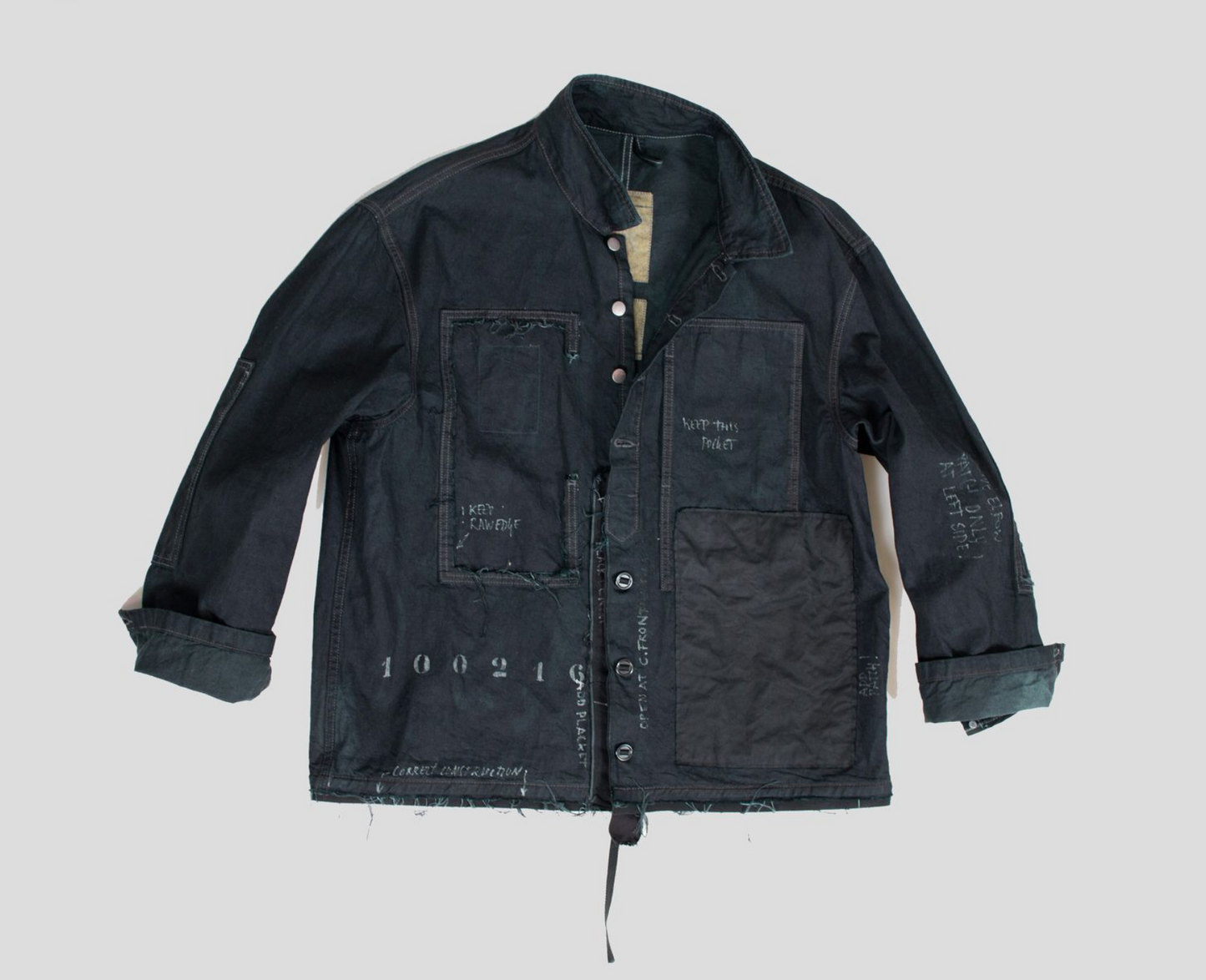 APPLIED ART FORMS/Modified Denim Work Shirt