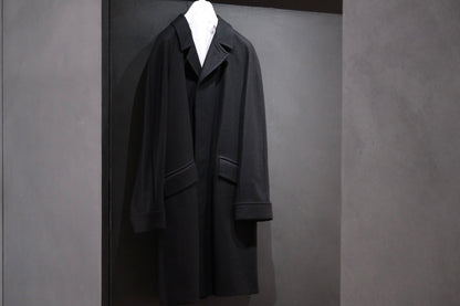 COHÉRENCE/Mod.CORB/MELTON JERSEY / BLACK