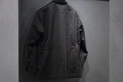2026AW受注商品/COHERENCE/BIRKS-FLB/COHÉRENCE YACHT CANVAS/BLACK