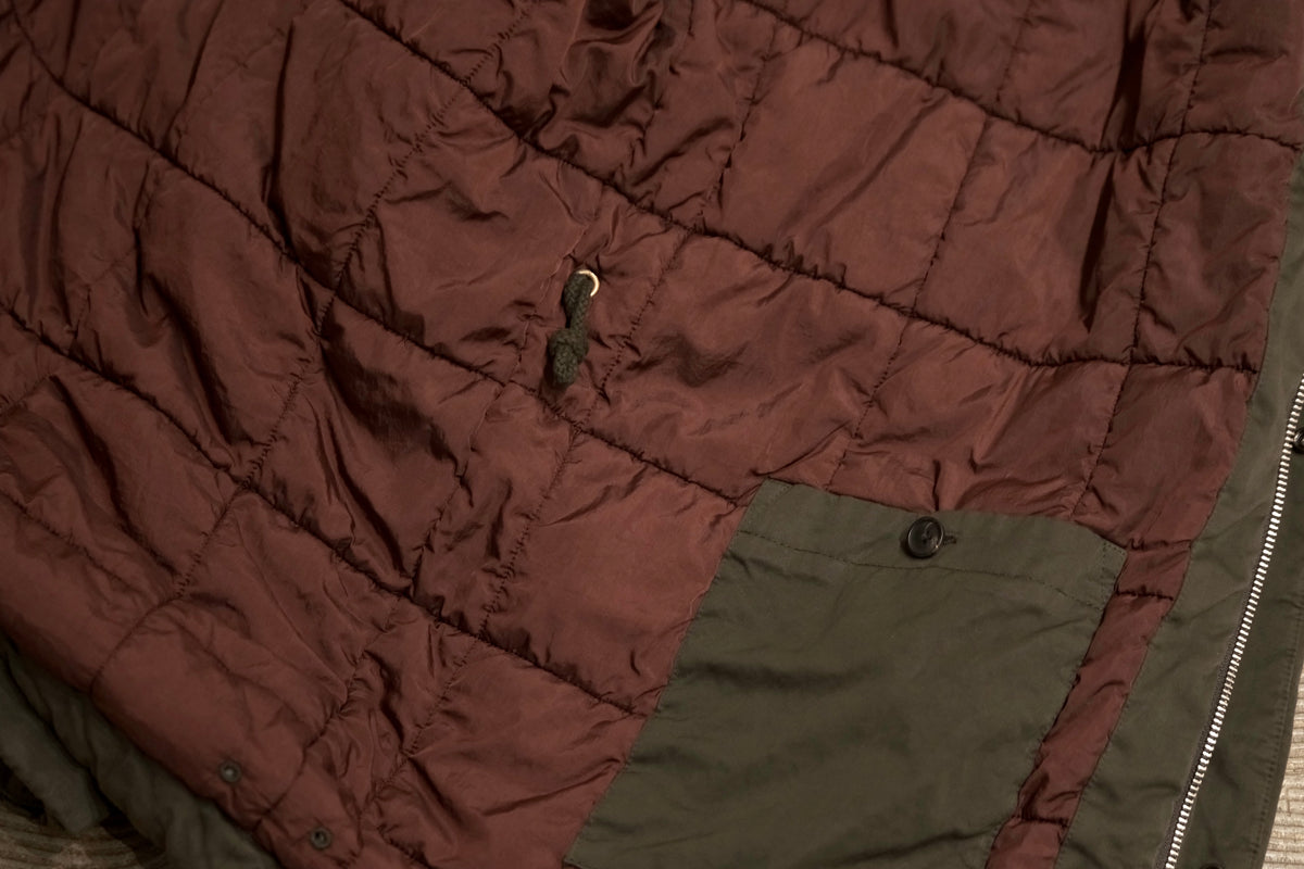Massimo osti studio / CO/NY JACKET / OW MEDIUM JK IN GABARDINE / TURKISH COFFEE