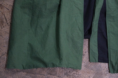 Chez Vidalenc / Coat Bobi / Emerald green lining wool mar ( pure virgin wool )