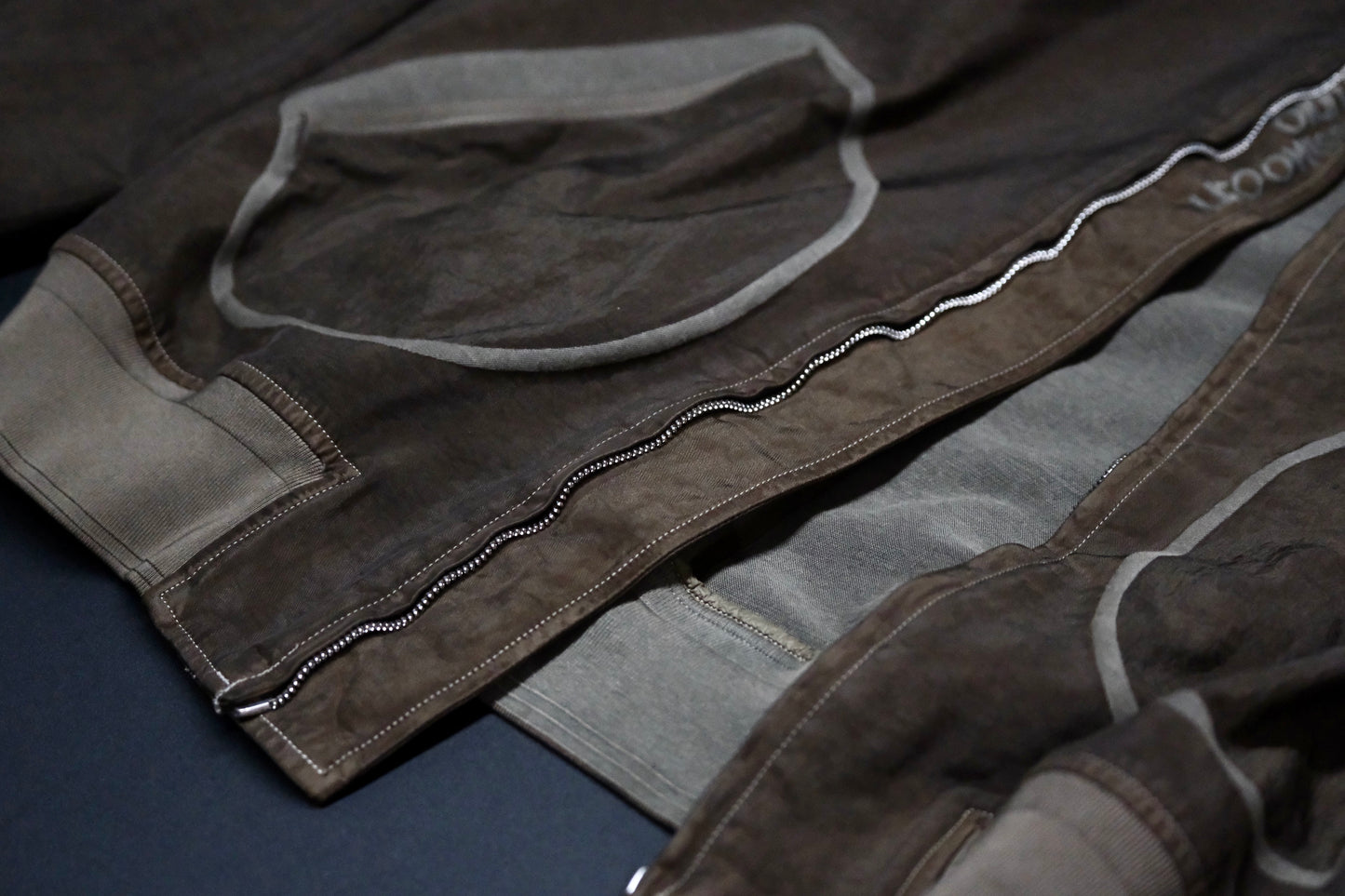 Massimo osti studio / ZIP HARRINGTON / OW MEDIUM JK IN TRM 3D