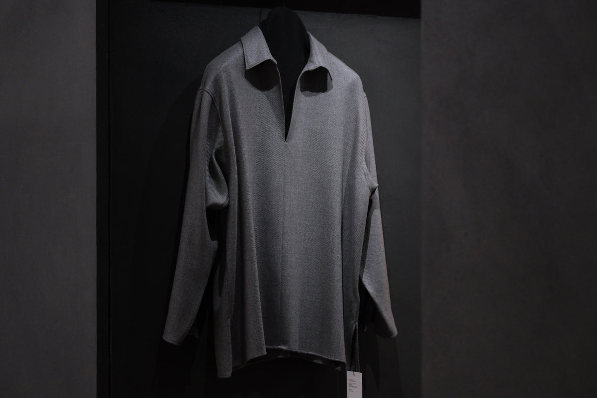POSTELEGANT/ Wool Pull-over Shirts