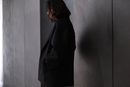 POSTELEGANT/ WOOL REVER SHORT COAT