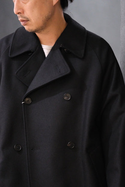 COHÉRENCE / Mod.FOUFOU Ⅱ/MELTON JERSEY / BLACK