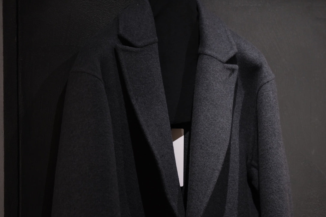POSTELEGANT/ EXTRA FINE WOOL REVER SHORT COAT