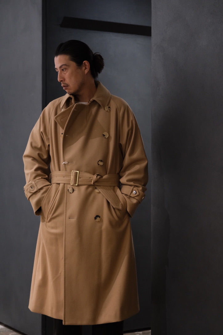 COHÉRENCE/ALⅢ/MELTON JERSEY / CAMEL