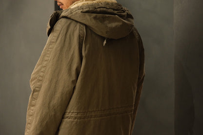 Massimo osti studio / CO/NY JACKET / OW MEDIUM JK IN GABARDINE / WALNUT
