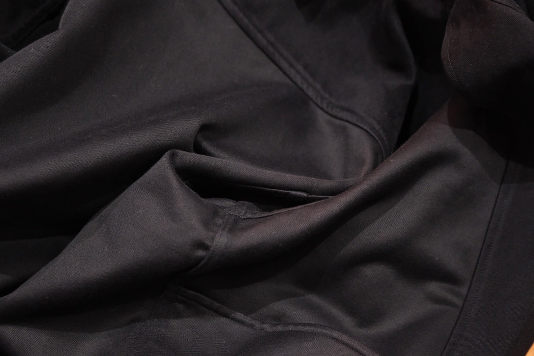 nonnotte/Draping Shirt Jacket/Fine Count Moleskin