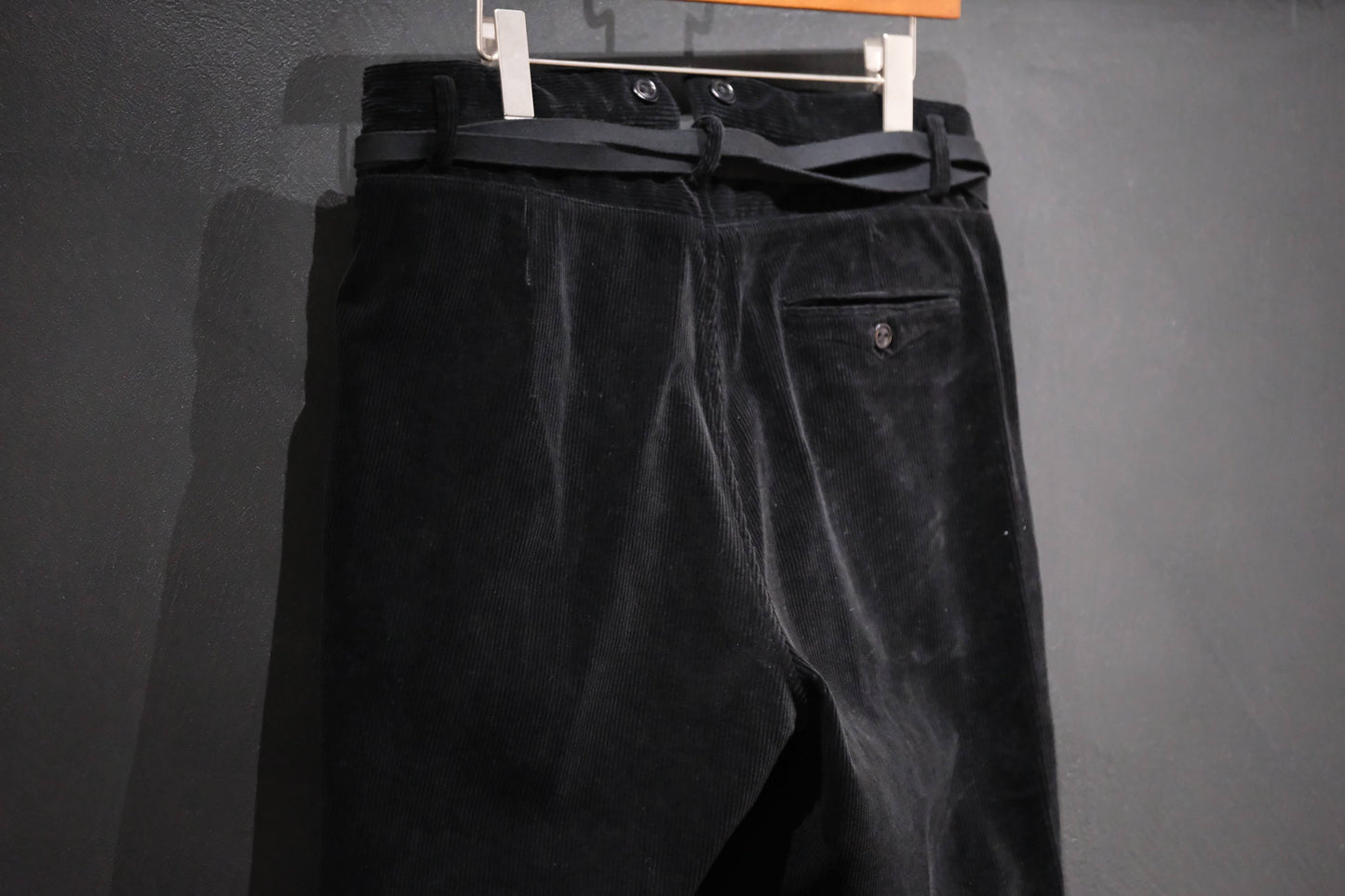 2026AW受注商品/COHERENCE/ALAIN/10 WALE CORDUROY/BLACK